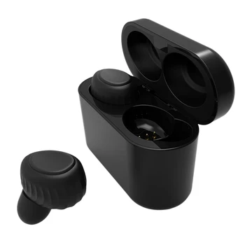 

HV-358 Pro Wireless Bluetooth Headphones Invisible Earphone Stereo Music Headsets With Microphone Charging Box For iphone Smar