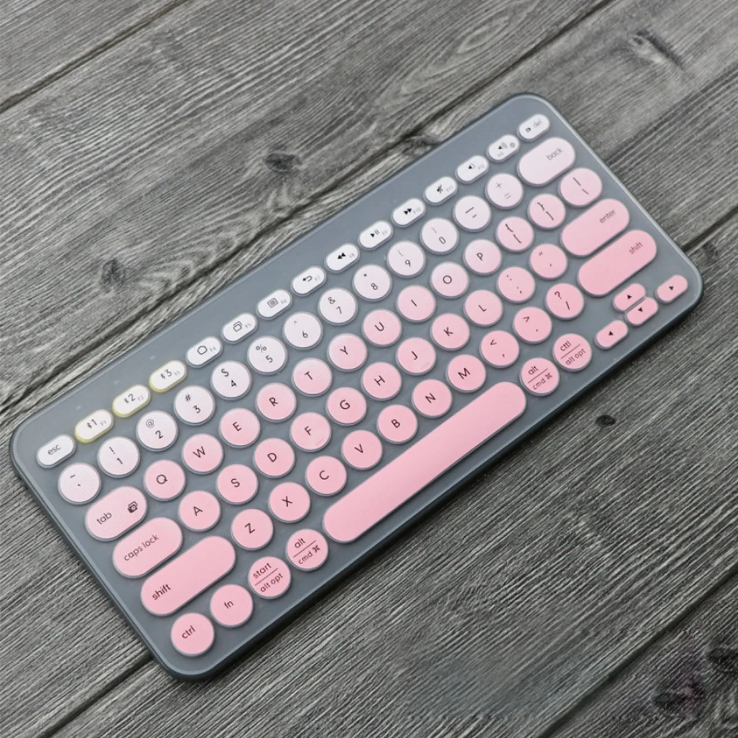 Силиконовый чехол для клавиатуры ноутбука Besegad защитная пленка Logitech K380