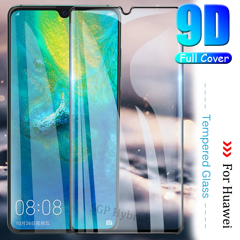 Закаленное стекло 9D Sklo для Huawei P 30 20 10 P30 P20 P10 Pro Lite Plus hawei P30Pro изогнутая Защитная