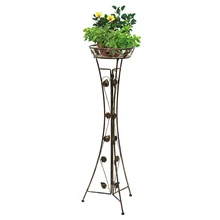 Decorative Garten Dekoration Rack Dekarosyon Decoration Terrasse Metal Afscherming Balcony Flower Balkon Balcon Plant Shelf