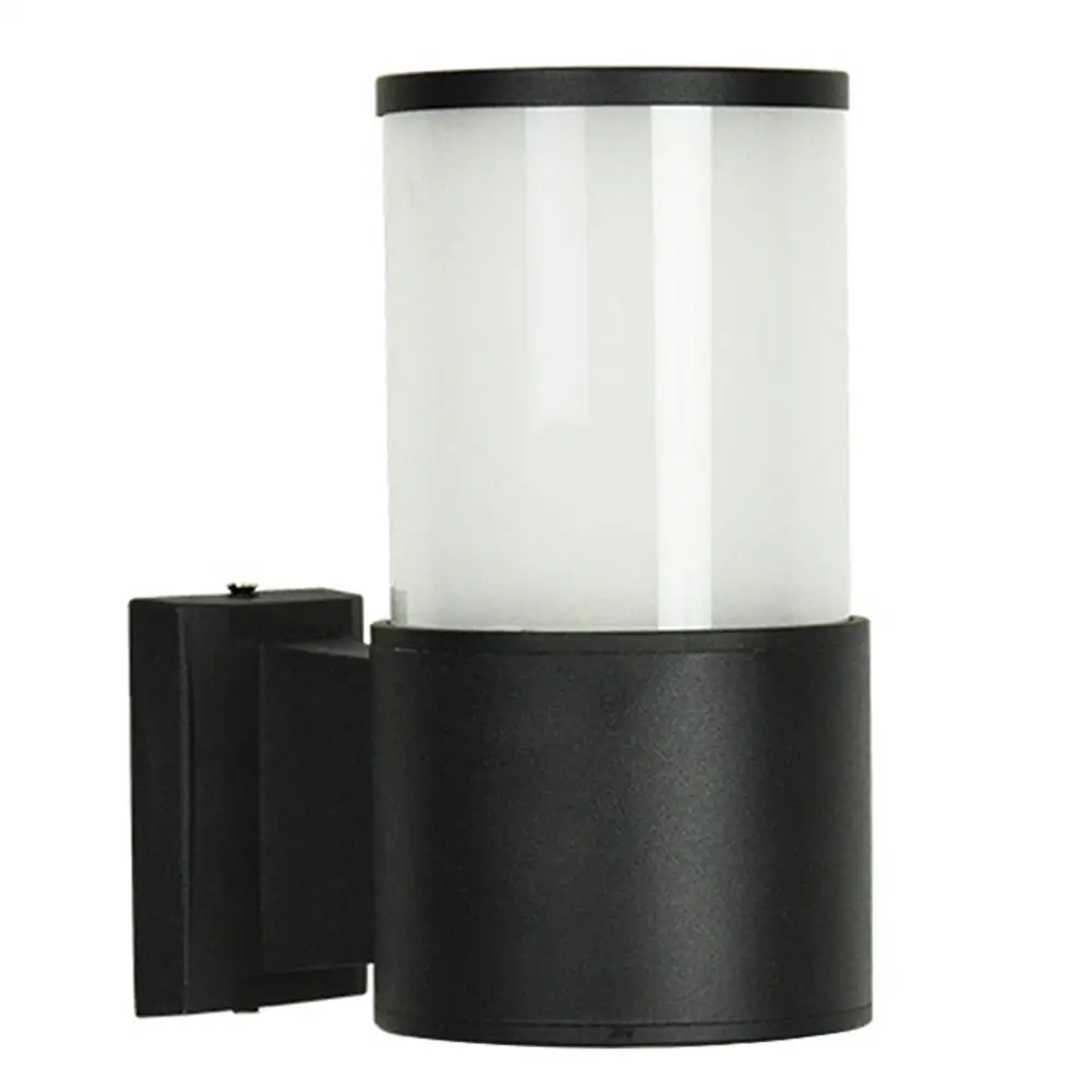 HA CONDOTTO LA Lampada Da Parete per Esterni Rotondo Singola/Doppia Testa Lampada Da Parete In Vetro 220 V E27 Sorgente di Luce di Lampadina Del Cereale Del LED durevole 10 W Sorgente di Luce