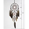 Eagle feather dream catcher big 3 iron ring indoor pendant Indian dream catcher pendant gift gift wedding decoration big dreamca 5