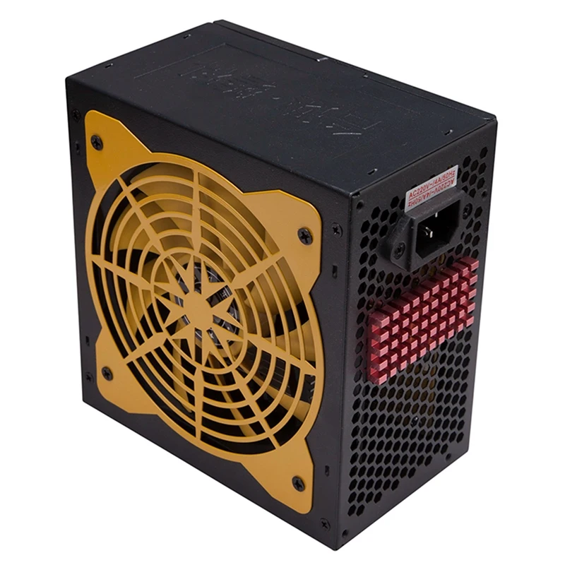 140 260V Max 550W блок питания компьютера ПК Cpu 12V 20 + 4Pin 120 мм тихий вентилятор Pcie E Sata