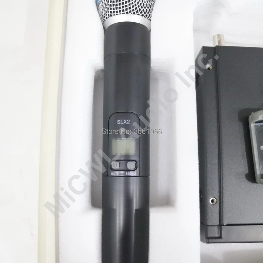 SLX SLX24 SM BETA58A UHF Wireless Microphone