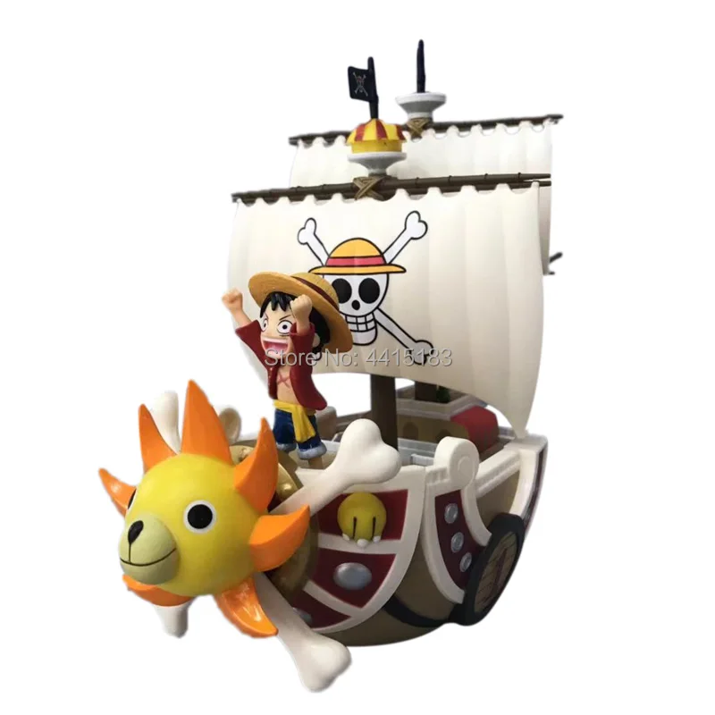 2 Style Anime One Piece THOUSAND SUNNY Going Merry Pirate Ship PVC Action Figure Doll Collectible Model DIY Toy Christmas Gift