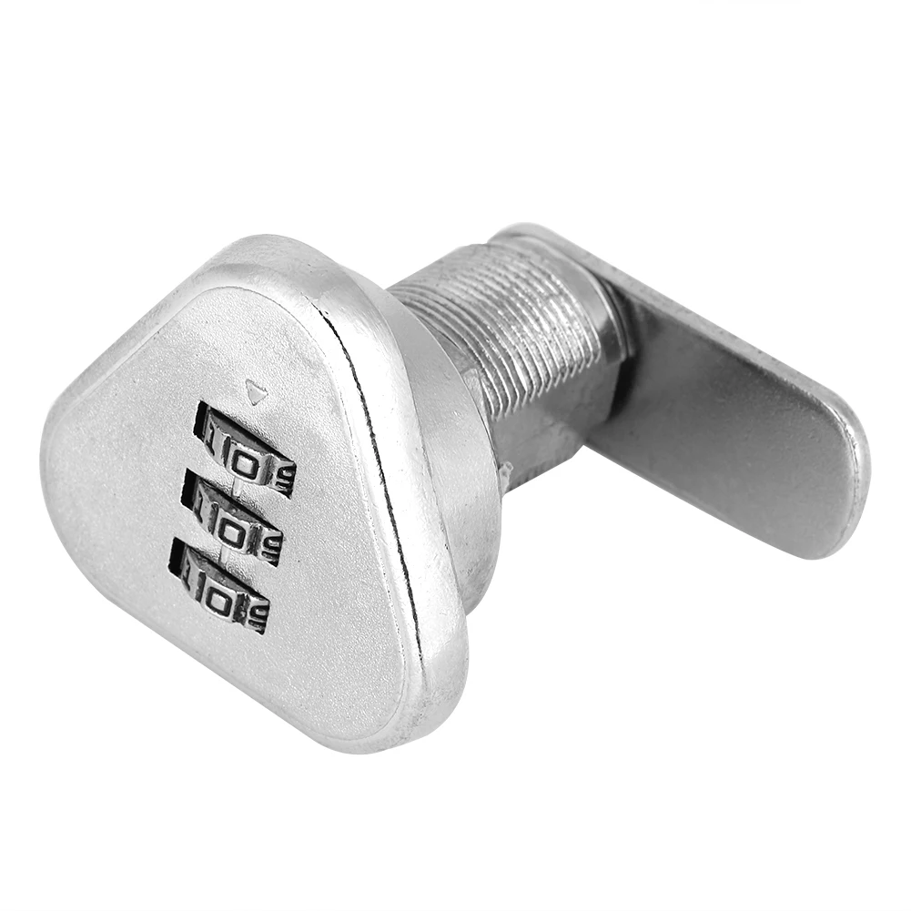 brand new Digit Code Combination Cam Cabinet Silver Zinc Alloy Convenient Password Security Coded Lock Security tools 2019