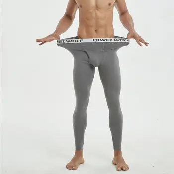

Winter Warm Soft Long Underwear Brand Cotton Thermal Bottoms thermo Underwear Male Home Underwear Sexy Hot Sleepwear