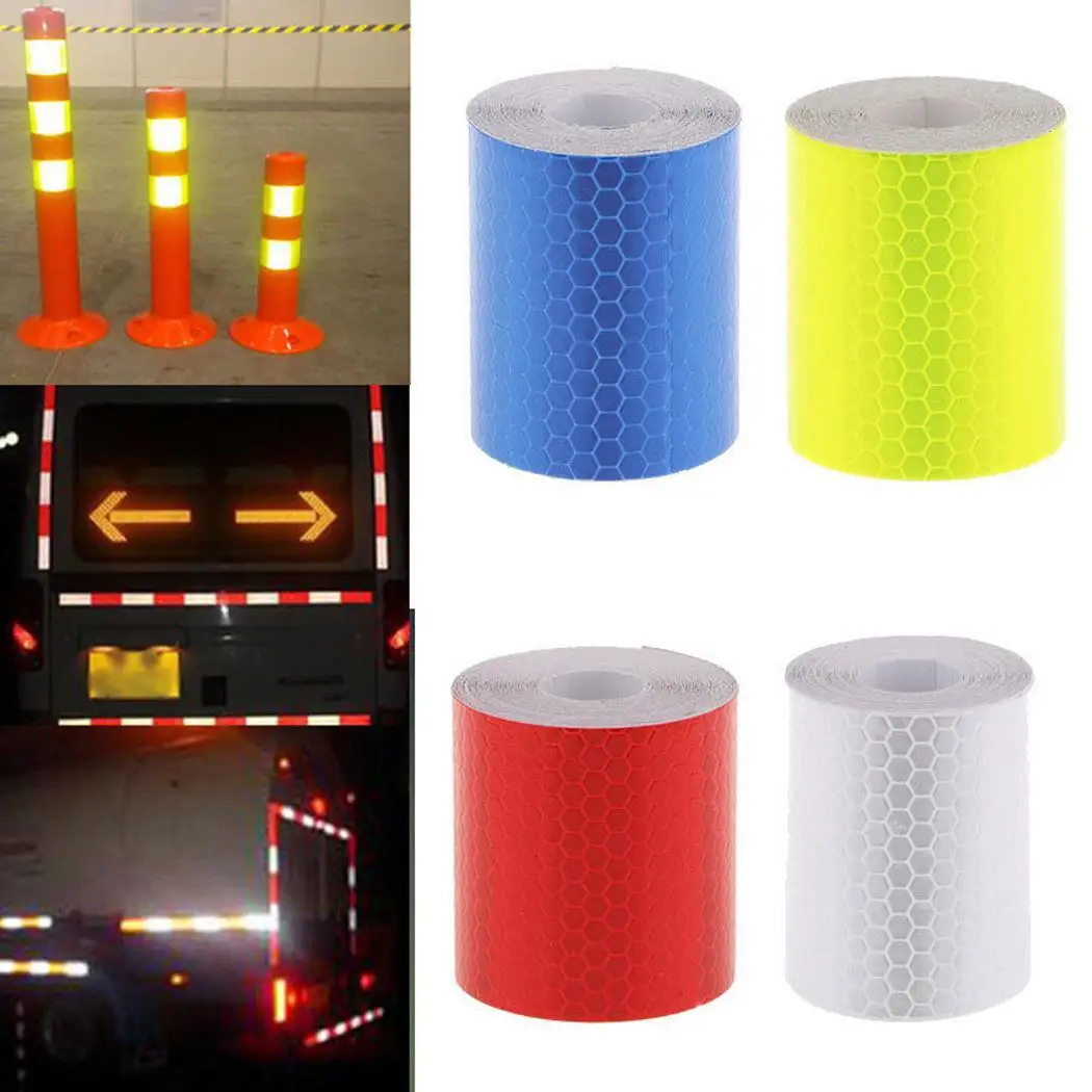 

5cm 3M Night Reflective Safety Warning 5cm/2.0inch Conspicuity Tape Film Truck 3m Car Sticker