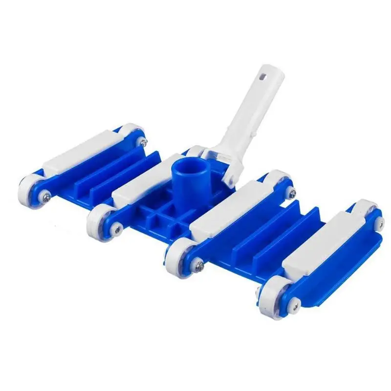 

14 inch Swimming Pool Flexible Vacuum Head with Brush Cleaner Pond Spa Sewage Suction Pool Accessories for Cleaning Debris Tool