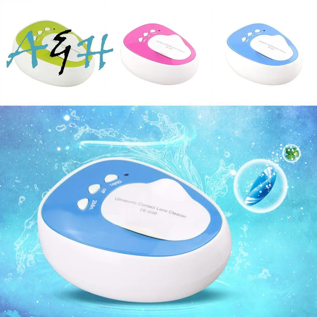 

Portable Ultrasonic Household Contact Lens Cleaner 4ml 7W 40KHz Contact 5min(Once Week) Lens Washing Machine
