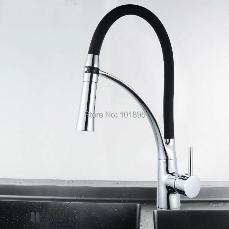 

Brass Material Chrome Plated of Cold & Hot Water Kitchen Tap