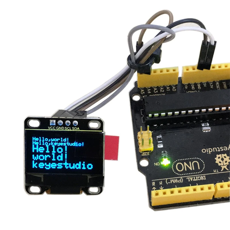 

Keyestudio 0.96 inch 128 x 64 Pixels OLED Display Module for Arduino