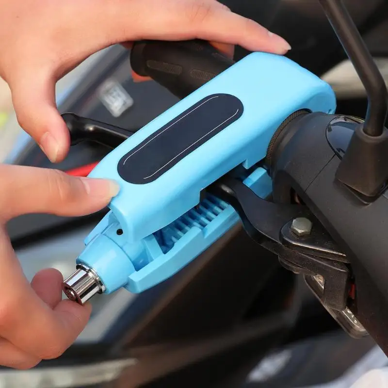 Bike Lock Bicycle Handlebar Lock Anti Theft Lock Safety Theft