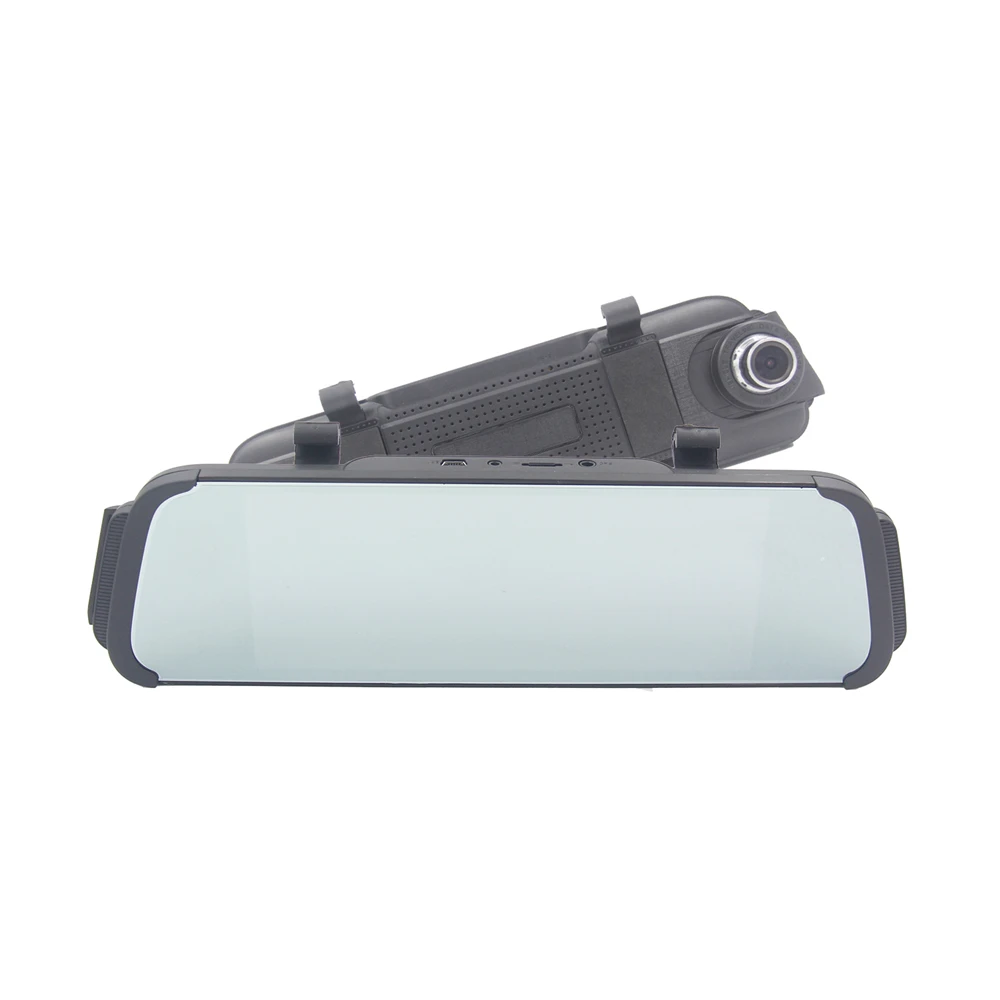 

7" inch Touch Screen dual lens car camera rearview mirror auto dvrs cars dvr registrator dash cam full HD camcorder