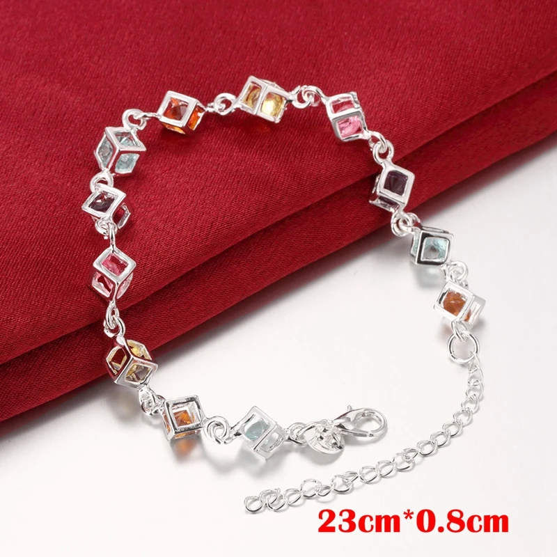 

New Silver Bangle Bracelet Charm Ladies Womens Girl Jewellery Gift Best Boho Valentine's Day Gift