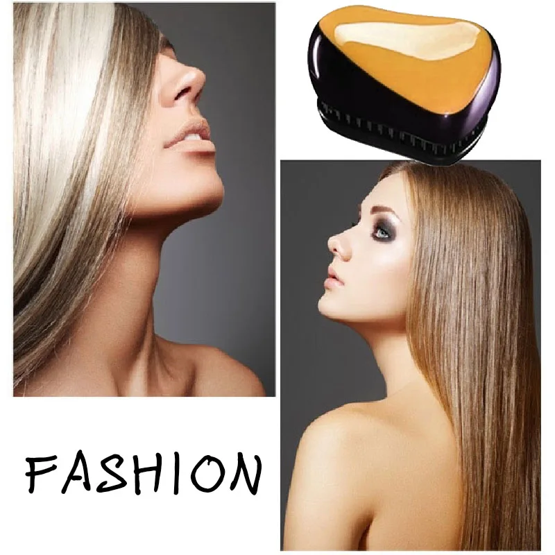 

2019 1PCS Magic Hair Brush Professional Straightening Detangling Combs with plastic Salon Styling useful Tool hairbrush