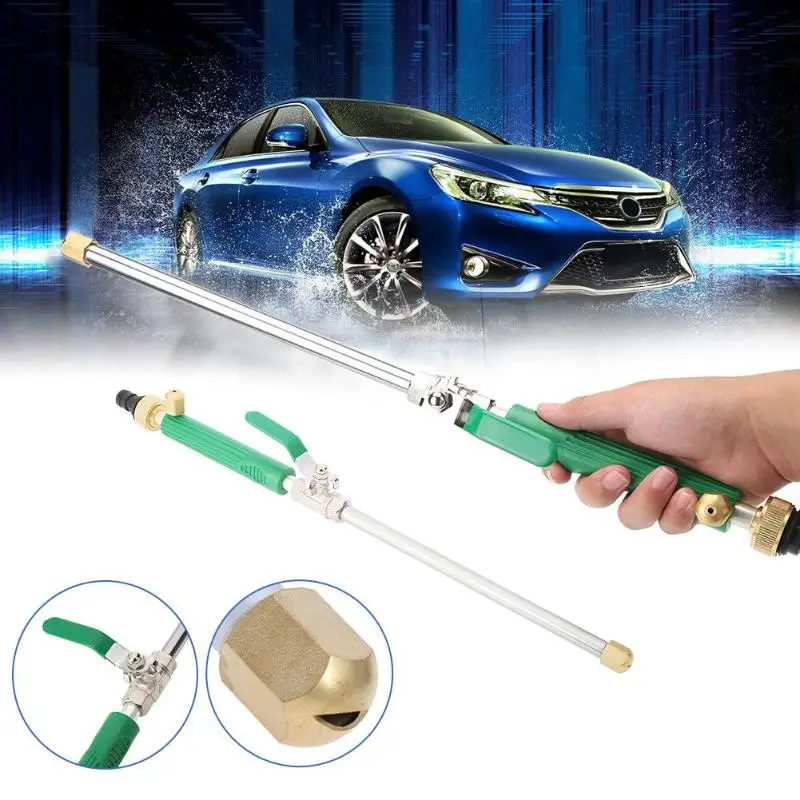 

Car High Pressure Power Water Gun Washer Water Jet 46.5/66cm Garden Washer Hose Wand Nozzle Sprayer Watering Sprinkler Tool new