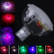 Водонепроницаемый подводный светодиодный свет пластик для бассейна, погружаемый в воду диско фестиваль вечерние праздничные декоративная лампа Прямая