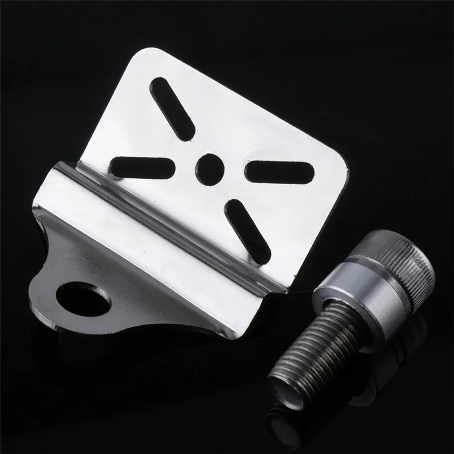 

Universal Motorcycle Water Temperature Voltmeter Thermometer Mounting Bracket 10MM Mirror Base Screw