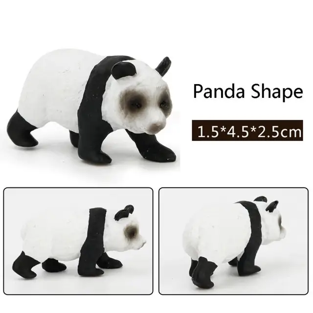 12Pc/set Plastic Zoo Animal Figure Tiger Leopard Hippo Giraffe Kids Toy Lovely Animal Toys Set Gift For Kids Puzzle Learning Toy 4