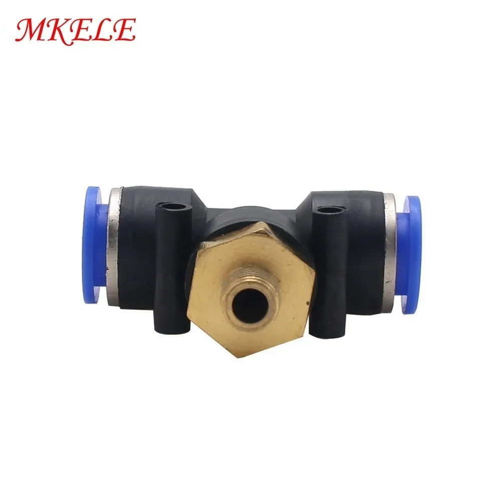 

PB12-01/02/04 Pipe Pneumatic Fittings Trachea External Thread 3 Pneumatic Joint 1 PCS For Free Transport