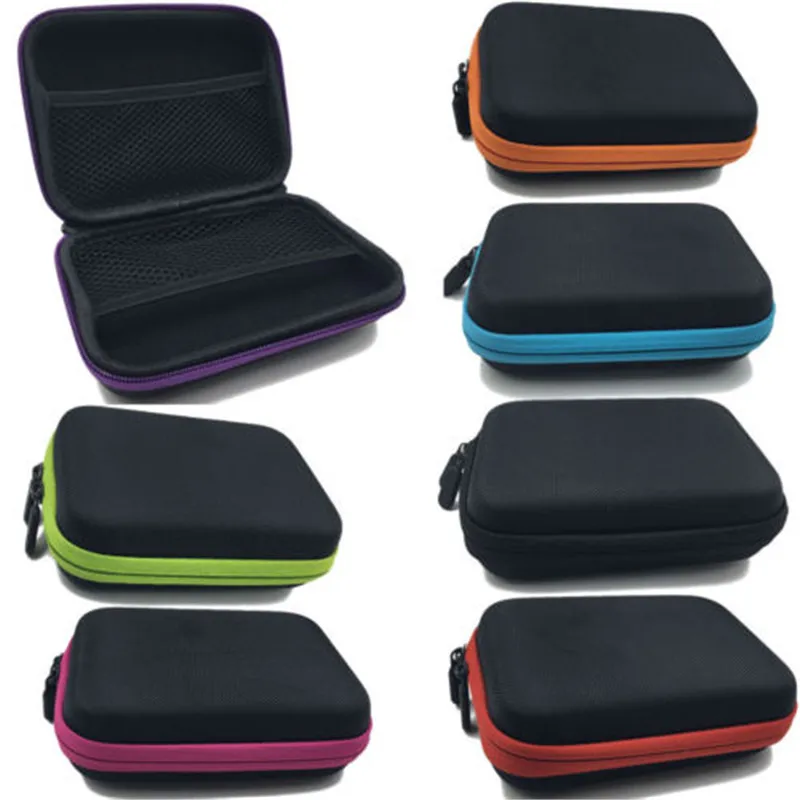 14 زجاجات أسطوانية زيت طبيعي الزجاج حالة فارغة كاري حامل المحمولة السفر حقيبة التخزين