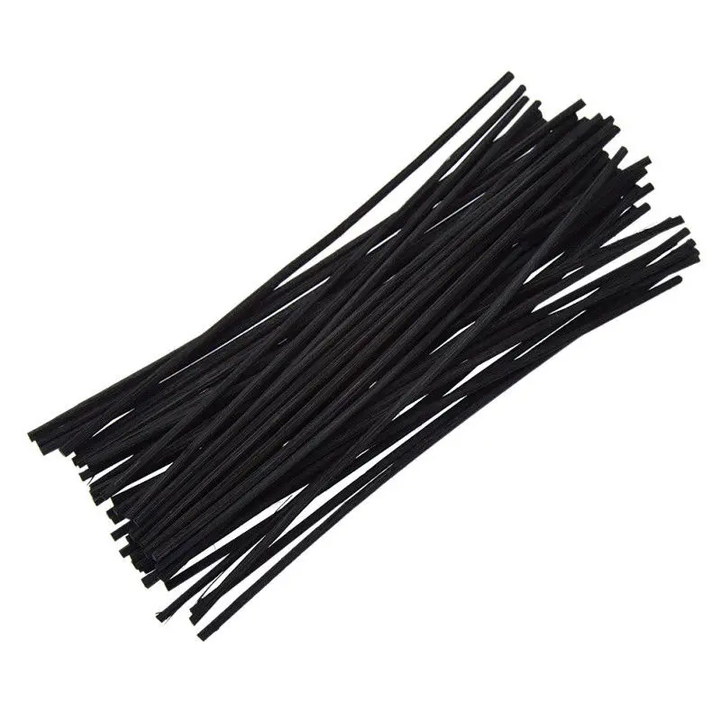 50 шт./лот 20 см черный ароматический масляный диффузор ротанговый тростник