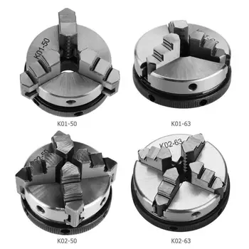 

Manual Self-centering DIY Metal Wood Lathe Chuck Woodworking Accessories Parts