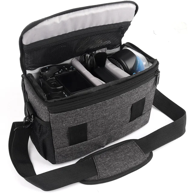 US $15.06 Durable Camera Shoulder Bag SLR Case Waterproof Shockproof Handbag Photography Bag Photo Backpack f