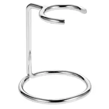 Высококачественный держатель для бритья из нержавеющей стали для мужских щеток для бритья, чаша для хранения сухого воздуха, витрина, парикмахерское устройство для бритья