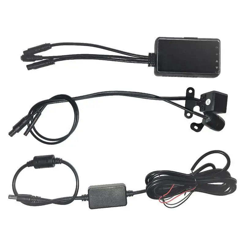 KY MT18 камера мотоцикла DVR мотор Dash Cam со специальным двухдорожным передним