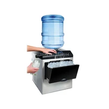 Электрический пуля льда станок для изготовления Desktop для стволом приток воды не cube форма льда