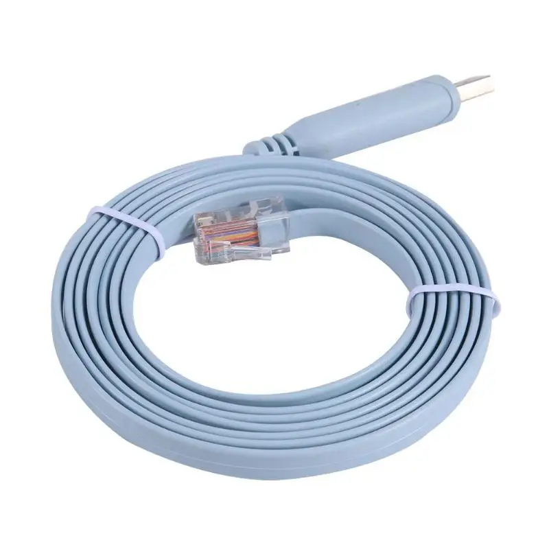 USB к RS232 последовательного порта RJ45 CAT5 консоли кабель адаптер для Huawei Cisco