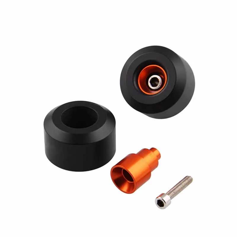 

New 4x Front&Rear Fork Wheel Frame Slider Crash Protector Kit For KTM RC 200 390