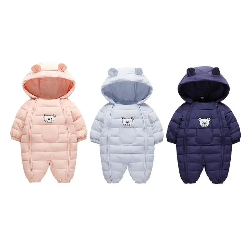 

Newborn Baby Warm Jumpsuit Infant Winter Children's Jacket Mountaineering Clothing Baby Overcoat Cotton clothes