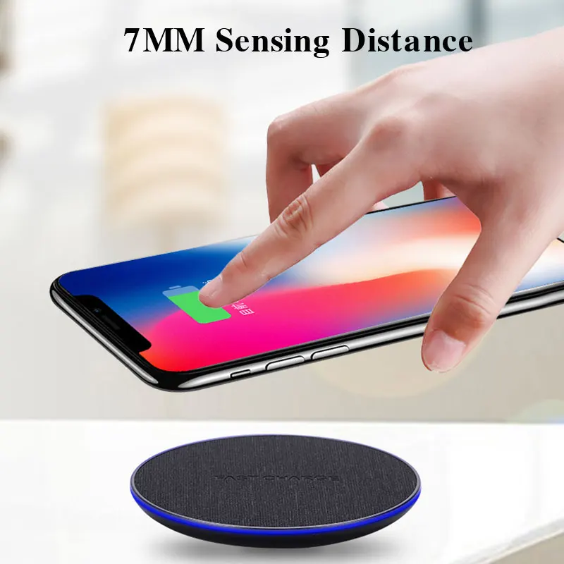 Беспроводное зарядное устройство YWEWBJH для Samsung Galaxy S8 S9 Note 9 8 USB Qi беспроводное iPhone XS