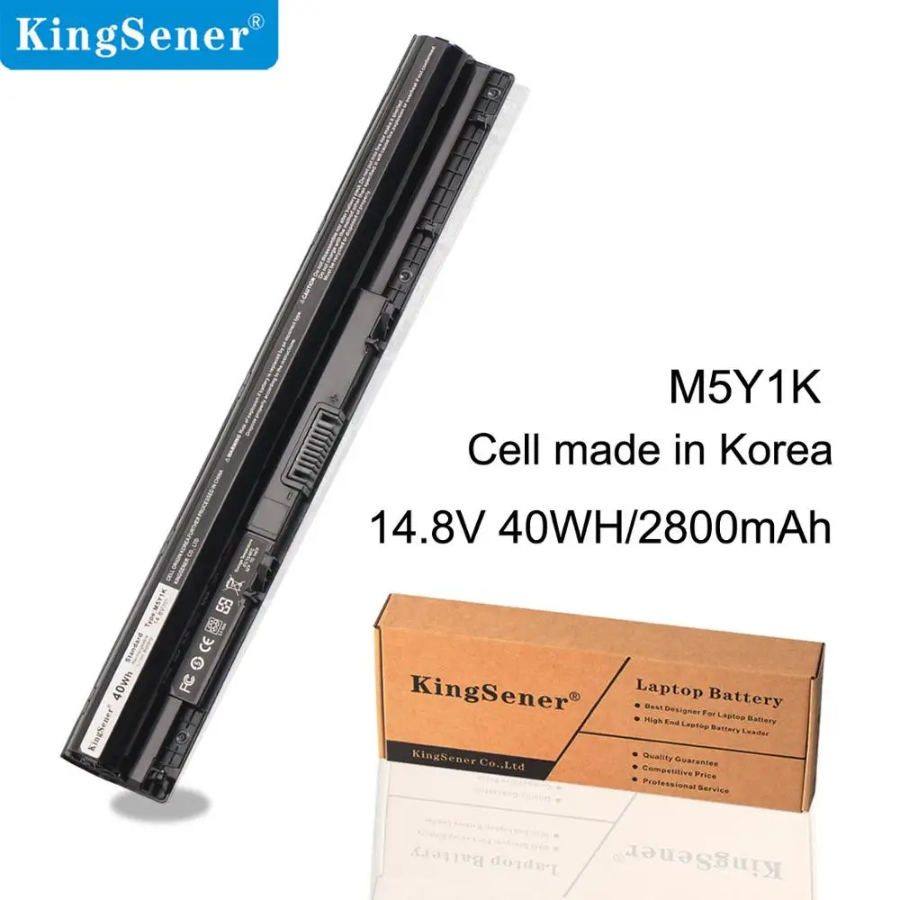 KingSener 14.8V 40WH Laptop Battery K185W M5Y1K For DELL Vostro 3451 3458 3551 3558 V3458 V3451 N3558 N5558 WKRJ2 GXVJ3 HD4J0 KingSener 14.8V 40WH Laptop Battery K185W M5Y1K For DELL Vostro 3451 3458 3551 3558 V3458 V3451 N3558 N5558 WKRJ2 GXVJ3 HD4J0