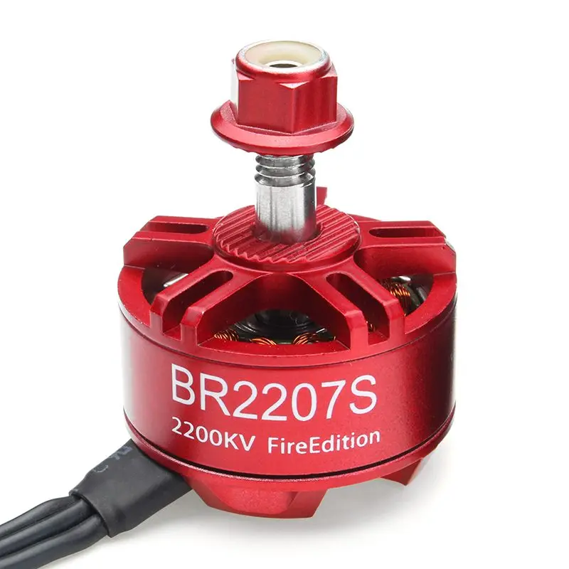 1 шт./2 шт./4 шт. Racerstar 2207 BR2207S Edition 1600KV 2200KV 2500KV 3-6S бесщеточный двигатель для радиоуправляемого дрона рама запасные части Accs