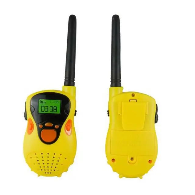 Cartoon Walkie Talkies For Kids Box Voice Activated Walkie Talkies For Children Long Range (100M)Walkie Talkie Set For Children 2