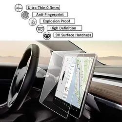 Универсальный автомобильная панель управления Touch протектор HD закаленного Стекло пленка 9 H Водонепроницаемый 149*87 мм для Mercedes-Bens Малый