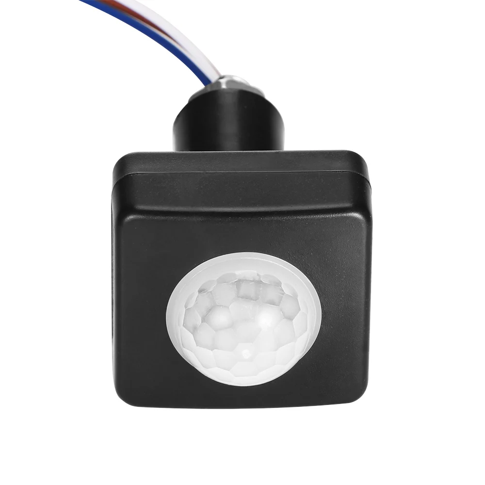 

LED PIR Detector Infrared Motion Sensor Switch with Time Delay Adjustable Light Dark For Home Lighting LED Lamp