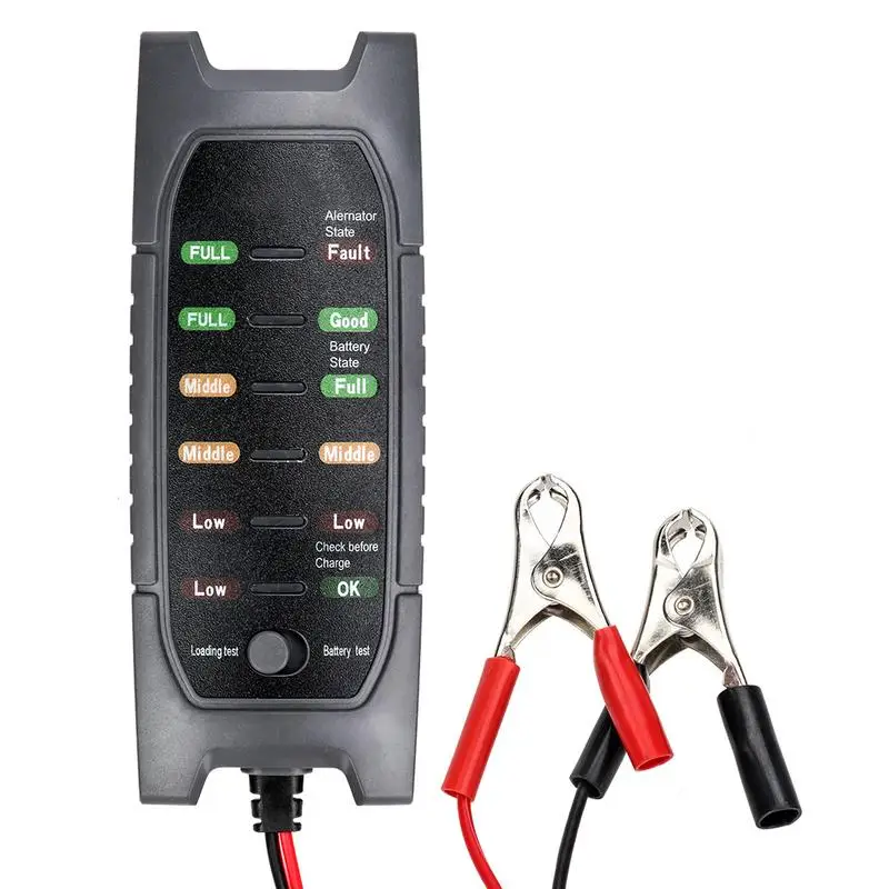 

2019 NEW 12V Automotive Car Battery Tester LCD Digital Test Analyzer Auto System Analyzer Alternator Cranking Check