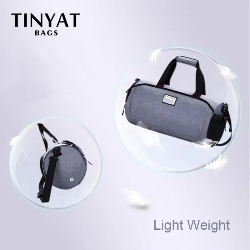 T308 For TINYAT Sports Cylinder Fitness Yoga Bag Shoulder Folding Luggage Bags Portable Travel Bag T308 For TINYAT Sports Cylinder Fitness Yoga Bag Shoulder Folding Luggage Bags Portable Travel Bag