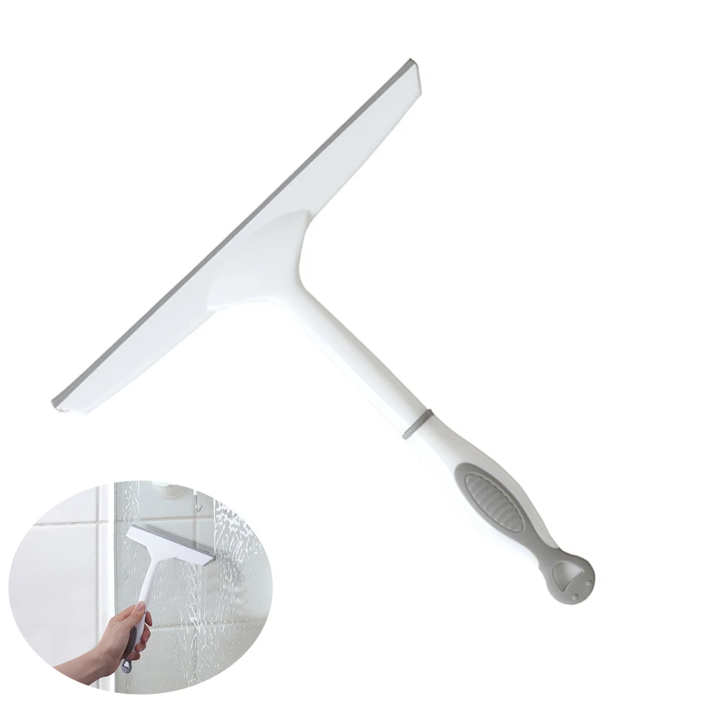 

1pc Window Cleaner Squeegee Scrubber Bathroom Mirror Wall Tile Shower Door Window Glass Tabletop Washing Cleaning Squeegee