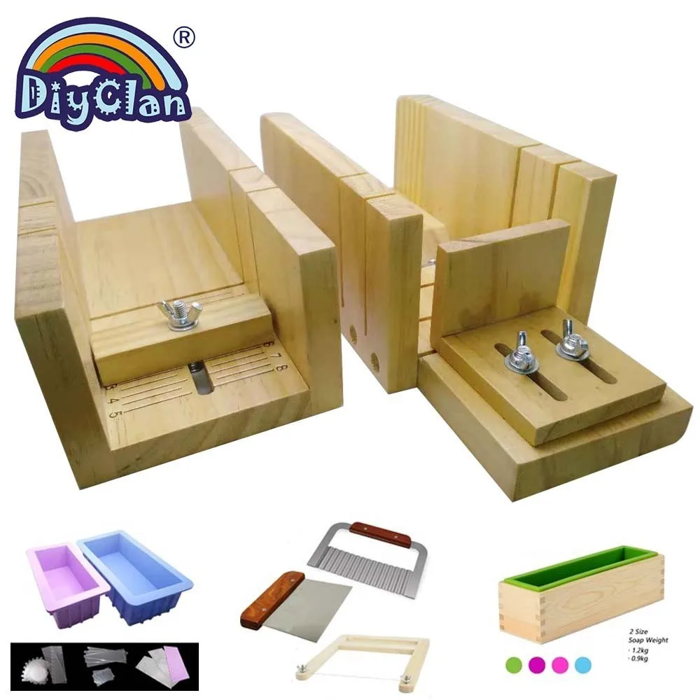 

Wooden Soap Cutter Box Handmade Loaf Cutting Tools Multifunctional Soap Cutter Beveler Planer Making Tools Diy Mold