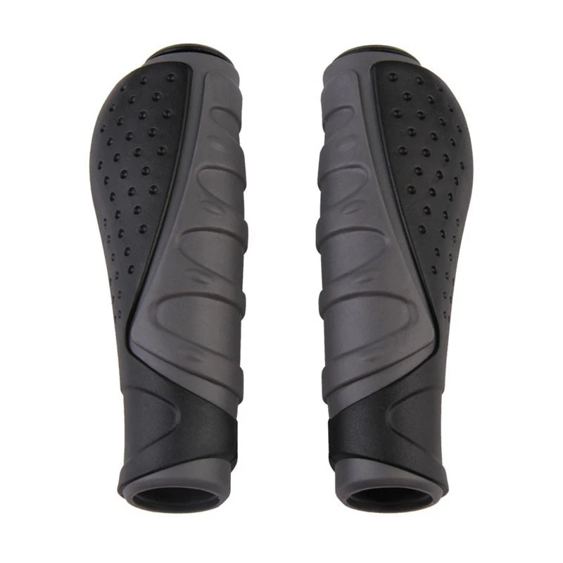 

Pair Of Cycling Bicycle MTB Mountain Bike Handlebar Grips Anti-slip Rubber Cover