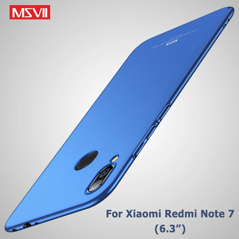 

Redmi Note 7 Case MSVII Frosted Cover For Xiaomi Redmi Note 7 Pro Case Xiomi Note7 Global PC Cover For Xiaomi Note 7 Phone Case