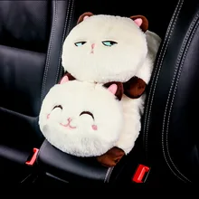 Забавный мультяшный креативный автомобильный подлокотник, коробка для салфеток, многоразовый моющийся подвесной держатель для спинки сиденья, держатель для салфеток, декор для салона автомобиля