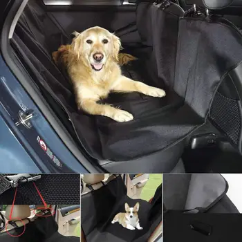 

Waterproof Cat Pet Dog Car Seat Cover Rear Bench Waterproof Travel Car Blanket Dog Puppy Seat Protector Pet Seat Mat 135x134cm