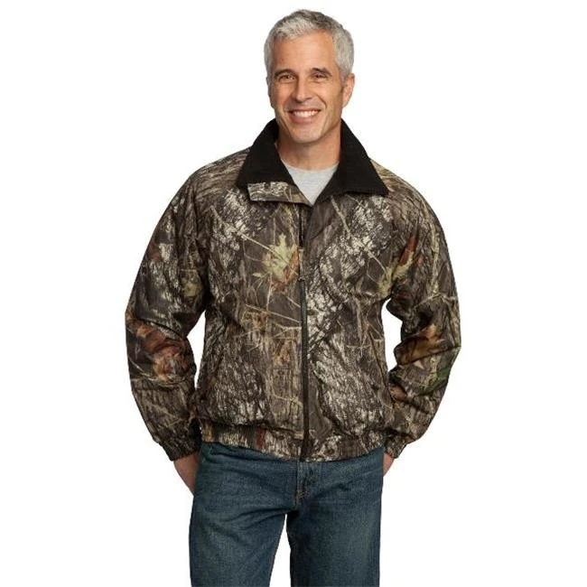 Port Authority J754MO Mens Waterproof Mossy Oak Challenger Jacket Mossy Oak New Break Up & Black 